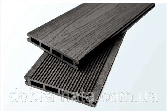 Терасна дошка "Classic" Антрацит 150*25*2200 - Зображення 1