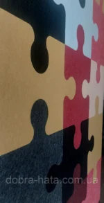 Стінова панель шумопоглинаюча "Pazzle 2D" - Зображення 2