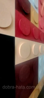 Стінова панель шумопоглинаюча "Kit 2.5D" - Зображення 2