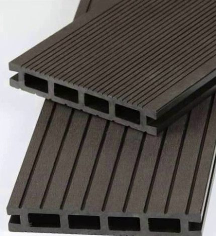 Террасна дошка композитна Terra Wood 150*25*3000 Антрацит