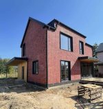 Фасадна термопанель 958,8*600*80мм "Червона з підпалом" - Зображення 3