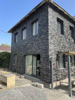 Фасадний термопанель 958,5*600*100 мм "Графіт мікс" - Зображення 3